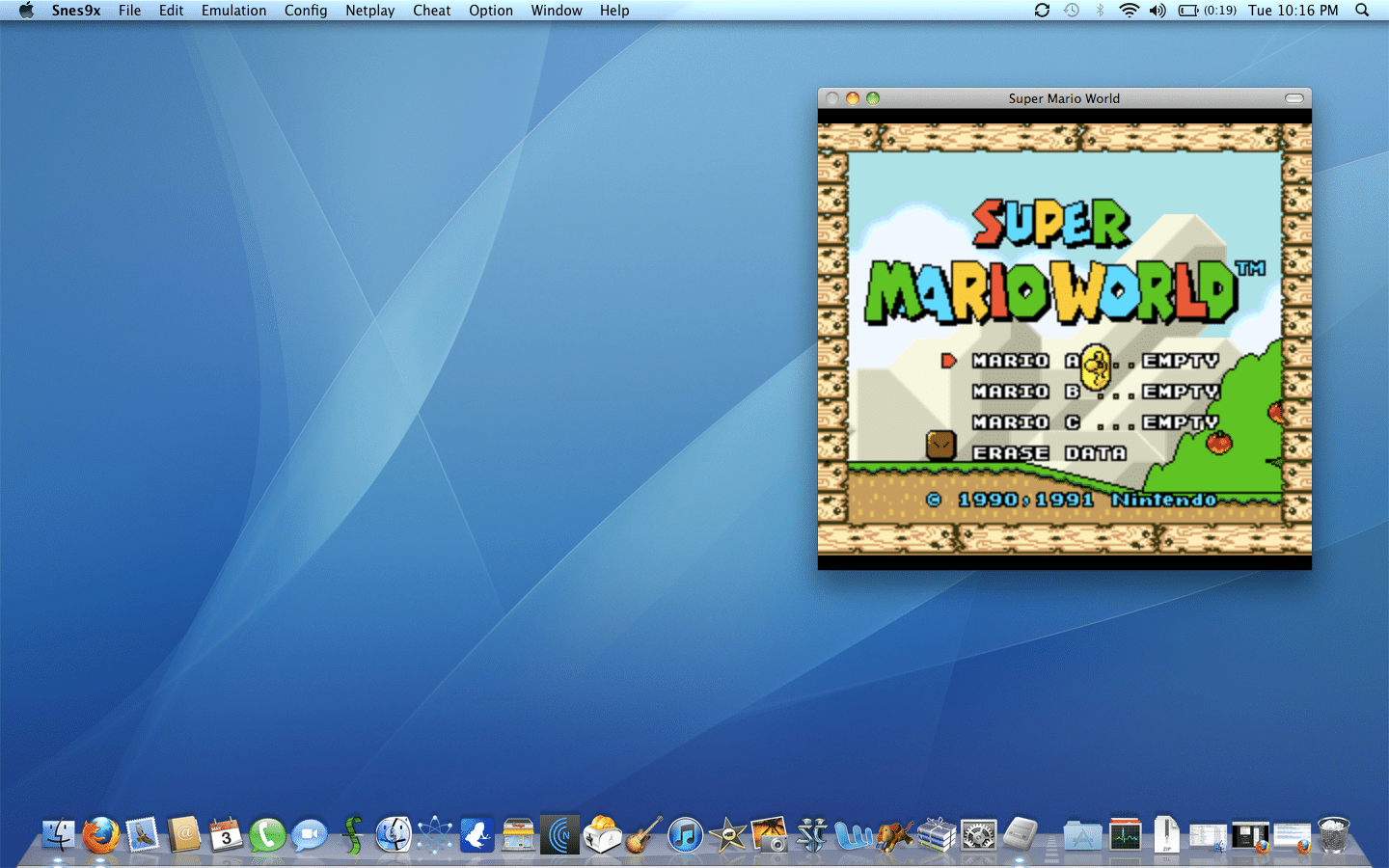 snes games emulator mac